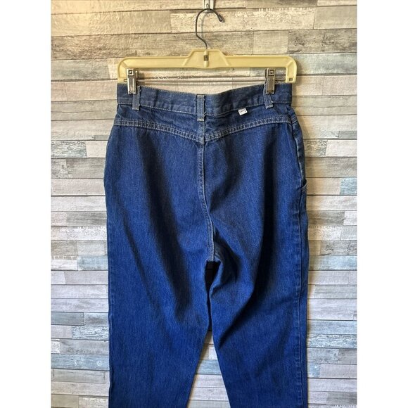 Vintage Levis Tapered Jeans Women’s Size 14 High Rise Pleated Front Made in USA - Picture 9 of 16